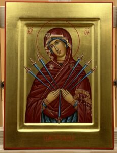 Богородица «Семистрельная» Образец 16 Краснодар